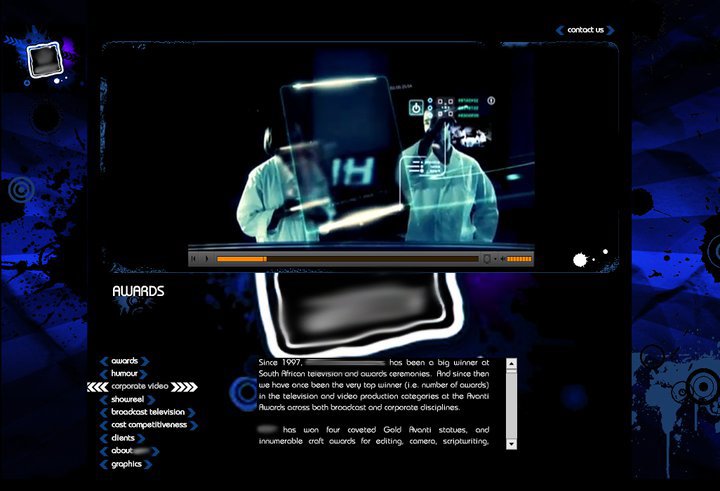 TV Studio Flash Site - Video Player